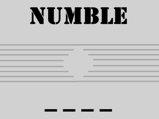 Numble-web Game Image