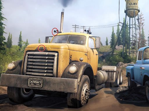 Offroad Trucks Differences Game Image
