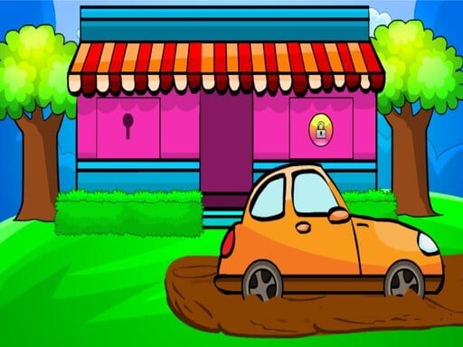 Orange Car Escape 2 Game Image