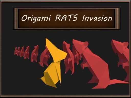 Origami Rats Invasion Game Image