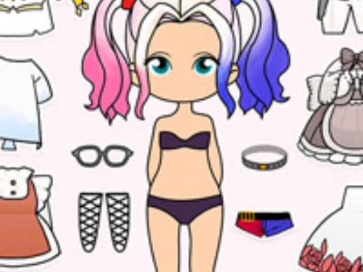 Paint Doll Dress Up: Makeup Game Game Image