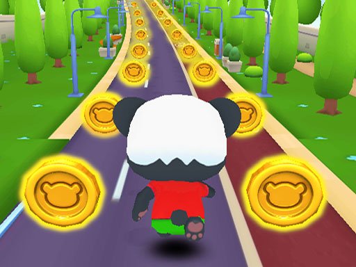 Panda Run Game Game Image