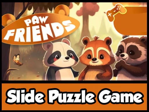 Paw Friends - Slide Puzzle Game Game Image