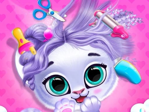 Pets Grooming Bubble Party Game Image