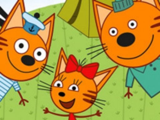 Picnic With Cat Family - Fun Together Game Image