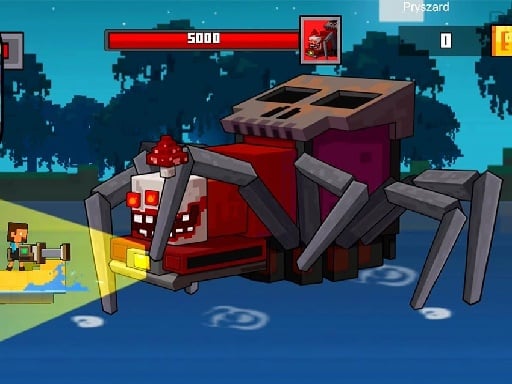 Pirate Block Craft Monster Shooter Game Image