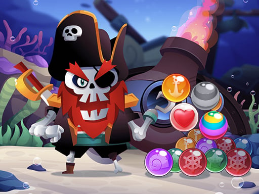 Pirate Bubble Shoter Pop Game Image