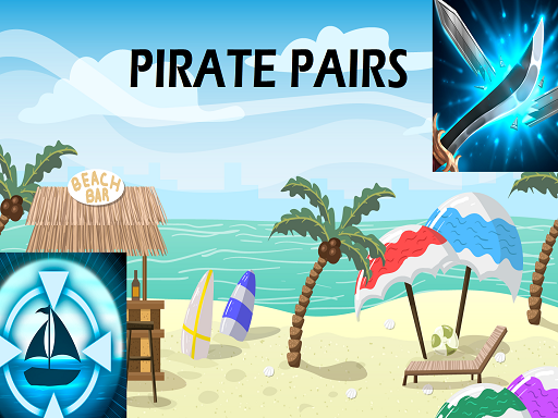 Pirate pairs Game Image