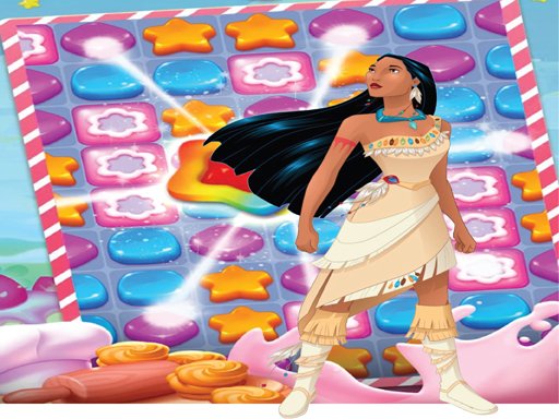Play Pocahontas Sweet Matching Game Game Image