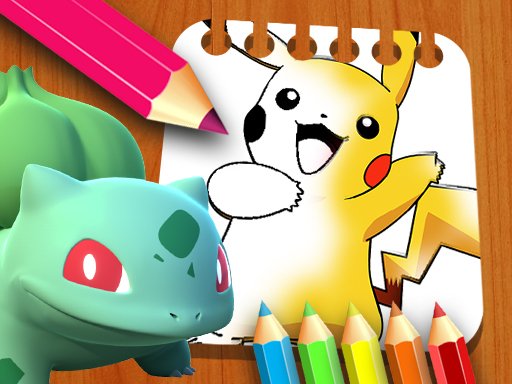 Pokemon Coloring Book for kids