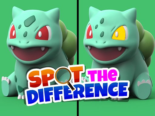 Pokimon Spot the differences Game Image