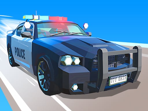 Police Car Line Driving Game Image