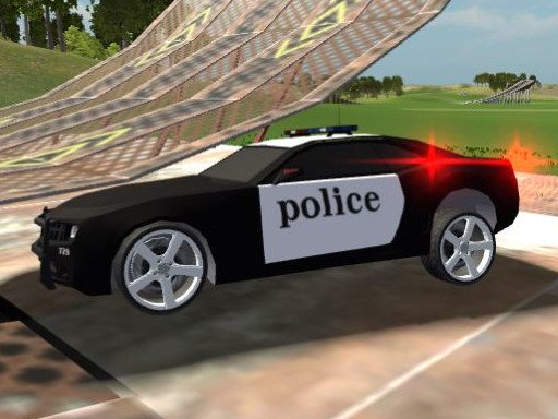 Polizei Auto Game Image