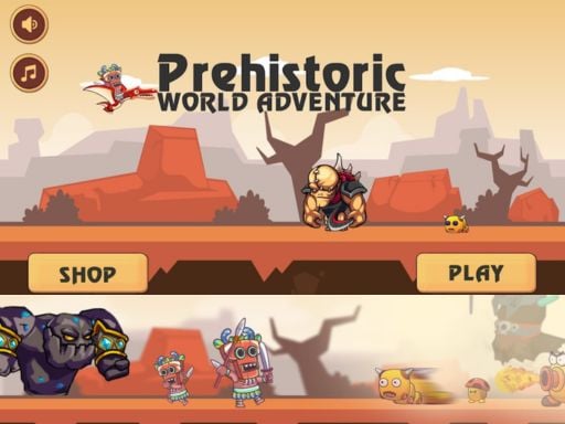 Prehistoric World Adventure Game Image