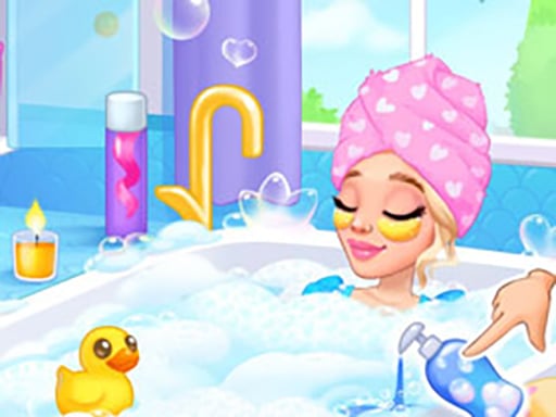 Princess Back Spa Salon Game Image