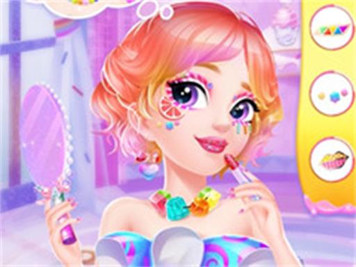 Princess-Candy-Makeup-Game Game Image