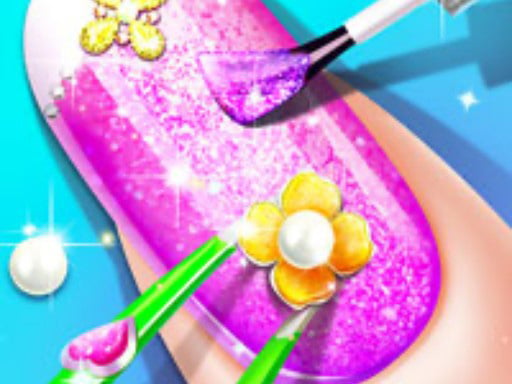 Princess Nail Makeup Game Image