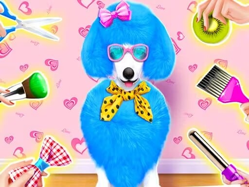 Princess Pet Beauty Salon Game Image