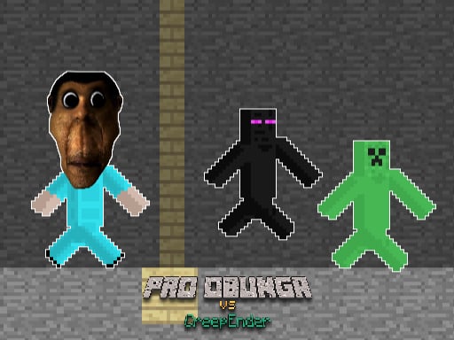 Pro Obunga vs CreepEnder Game Image