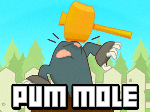 Pum Mole Whack a Mole Game Image