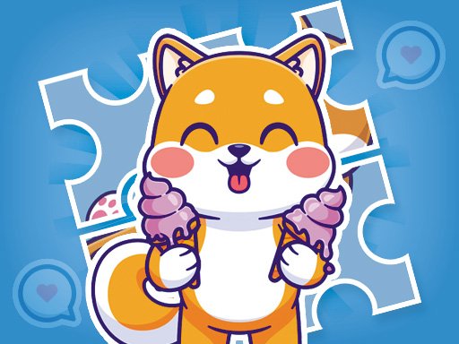 Puzzle Cute Puppies Game Image