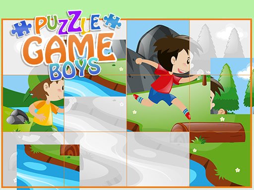 Puzzle Game Boys - Cartoon Game Image