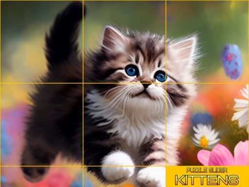 Puzzle Sliding   Kittens Game Image