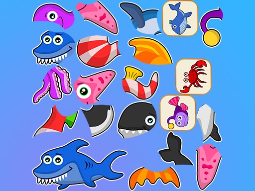 Puzzle Time - Sea Creatures Game Image