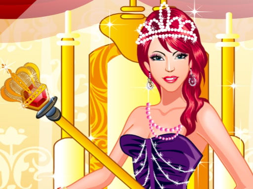 Queen Elisa Dress up Game Image