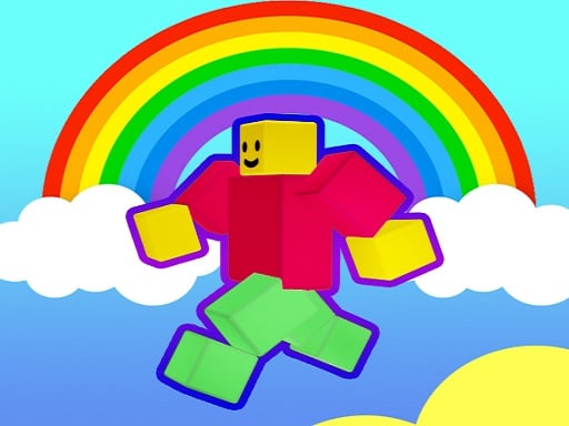 Rainbow Obby Game Image