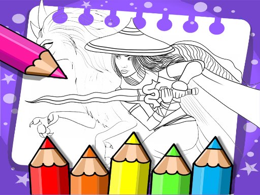 Raya And The Last Dragon Coloring