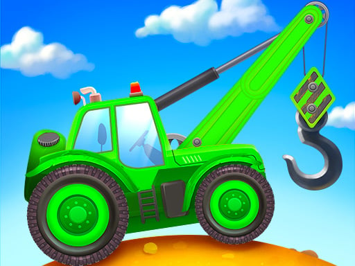 Real Construction Kids Game Game Image