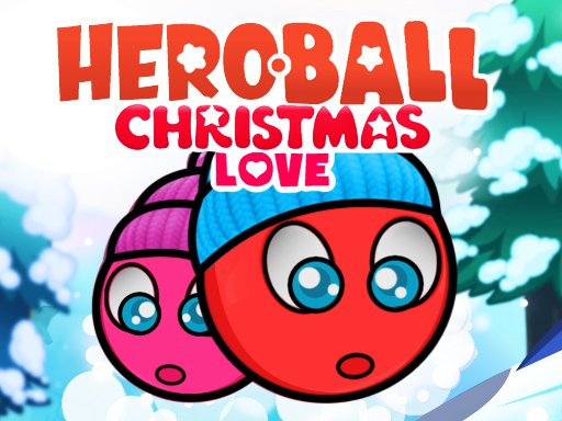 Red Ball Christmas love Game Image