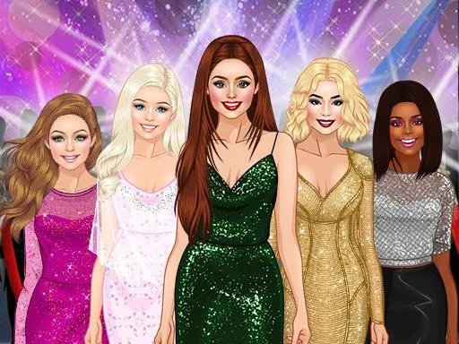 Red Carpet Dress Up Game for Girl Game Image