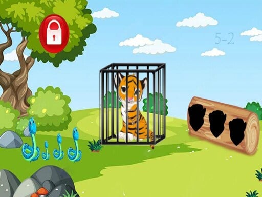 Rescue the Tiger Cub Game Image