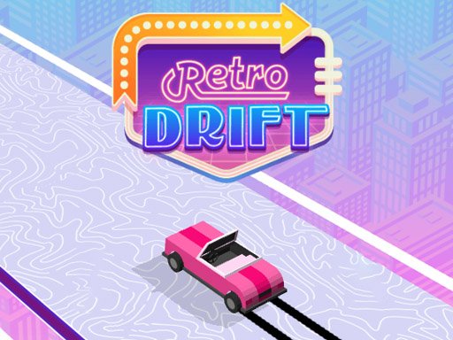 Retro Car Drift Game Image