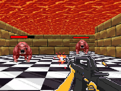 Retro FPS Escape Game Image