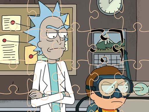 Rick and Morty Jigsaw Game Image