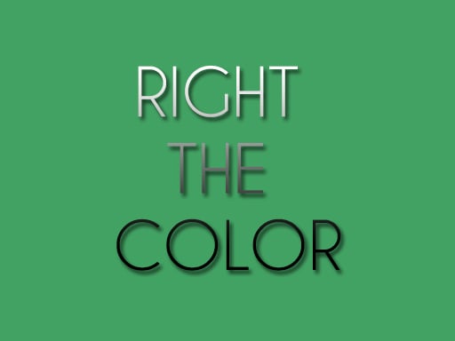 Right the Color Game Image