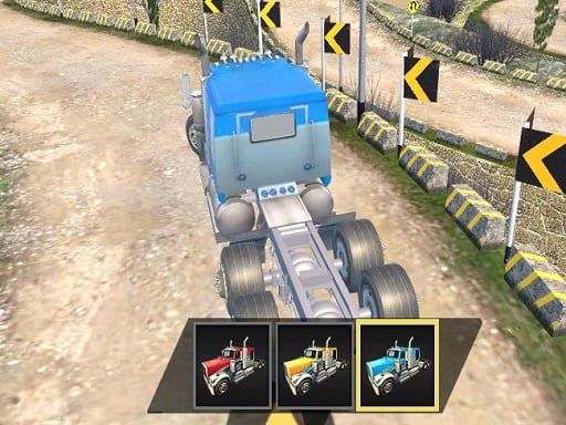Road Train Truck Driving Game Image
