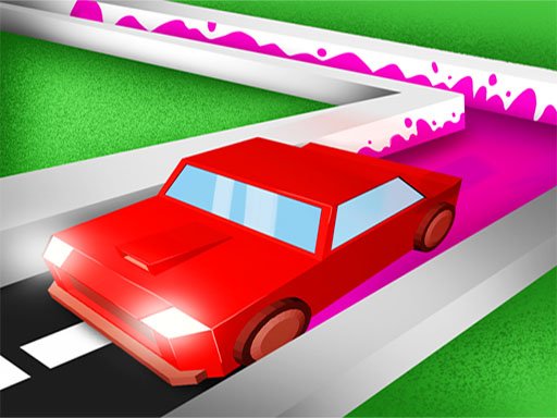 Roller Road Splat  Car Paint 3D