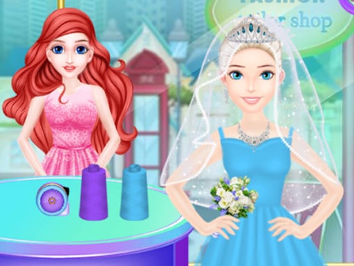Romantic Wedding Dress Shop Game Image