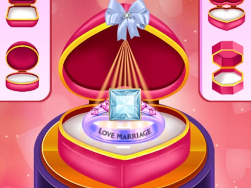 Romantic Wedding Ring Design Game Image