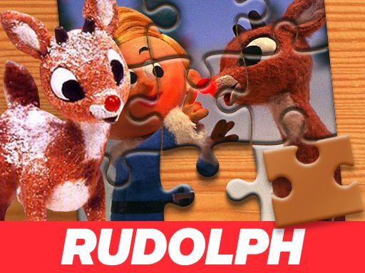 Rudolph Jigsaw Puzzle Game Image