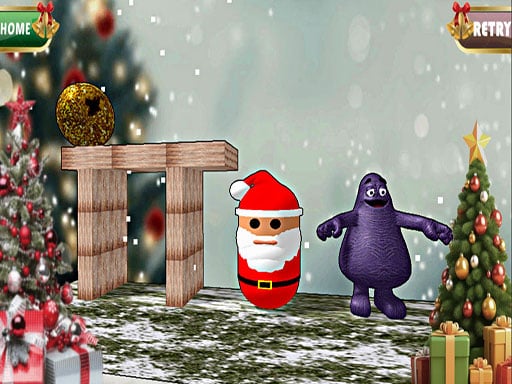 Santa Claus Meet Grimace Game Image