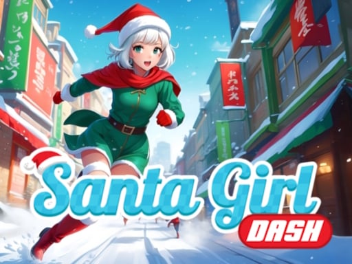 Santa Girl Dash Game Image