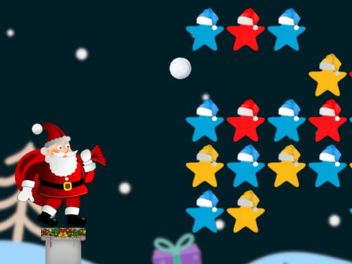 Santa Stars Shooter Game Image