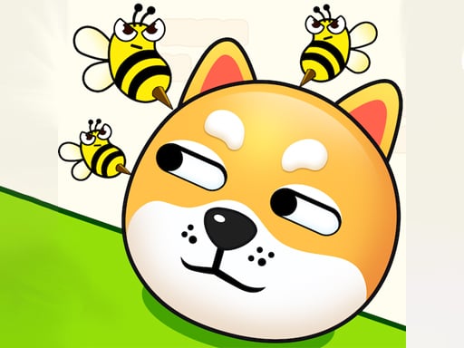 Save Dogs from Bee Game Image