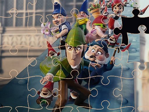 Sherlock Gnomes Jigsaw Game Image