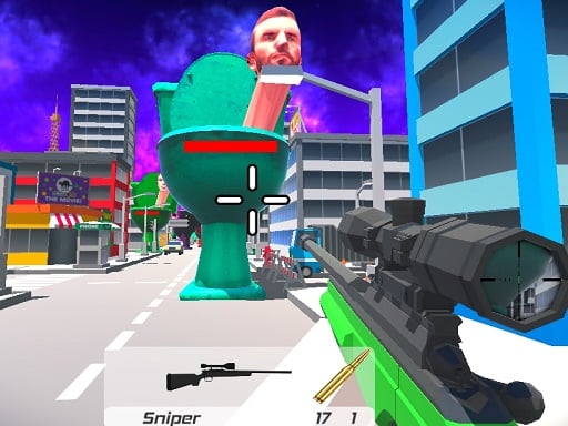 Skibidi Toilet FPS Shooting Survival Game Image